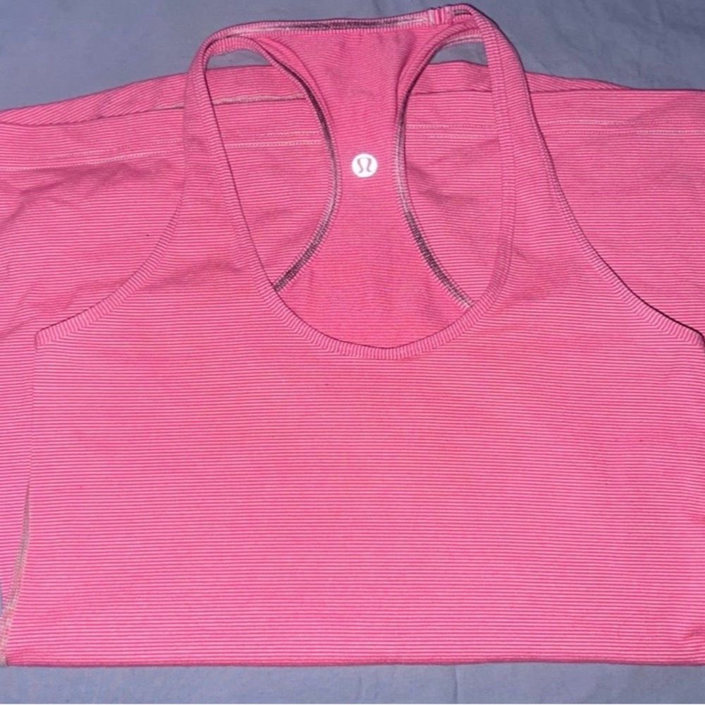 lululemon athletica Pink Tank Top